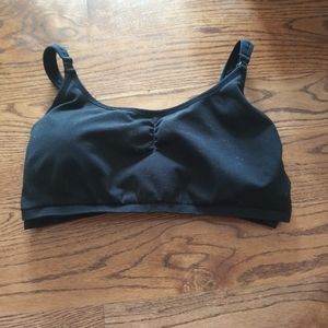 Auden Black Nursing Bra Size X Large